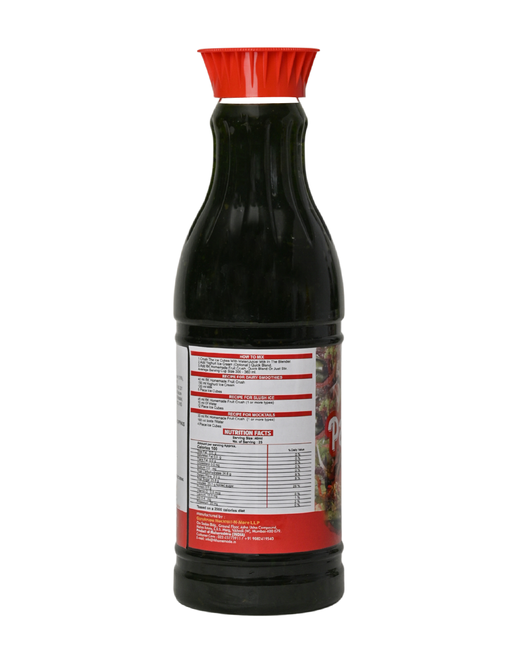 Pan Pasand Crush Syrup - 1 Litre