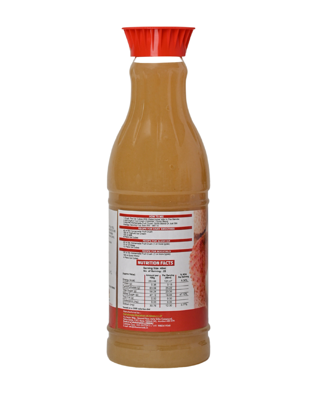 Litchi Crush - 1 Litre