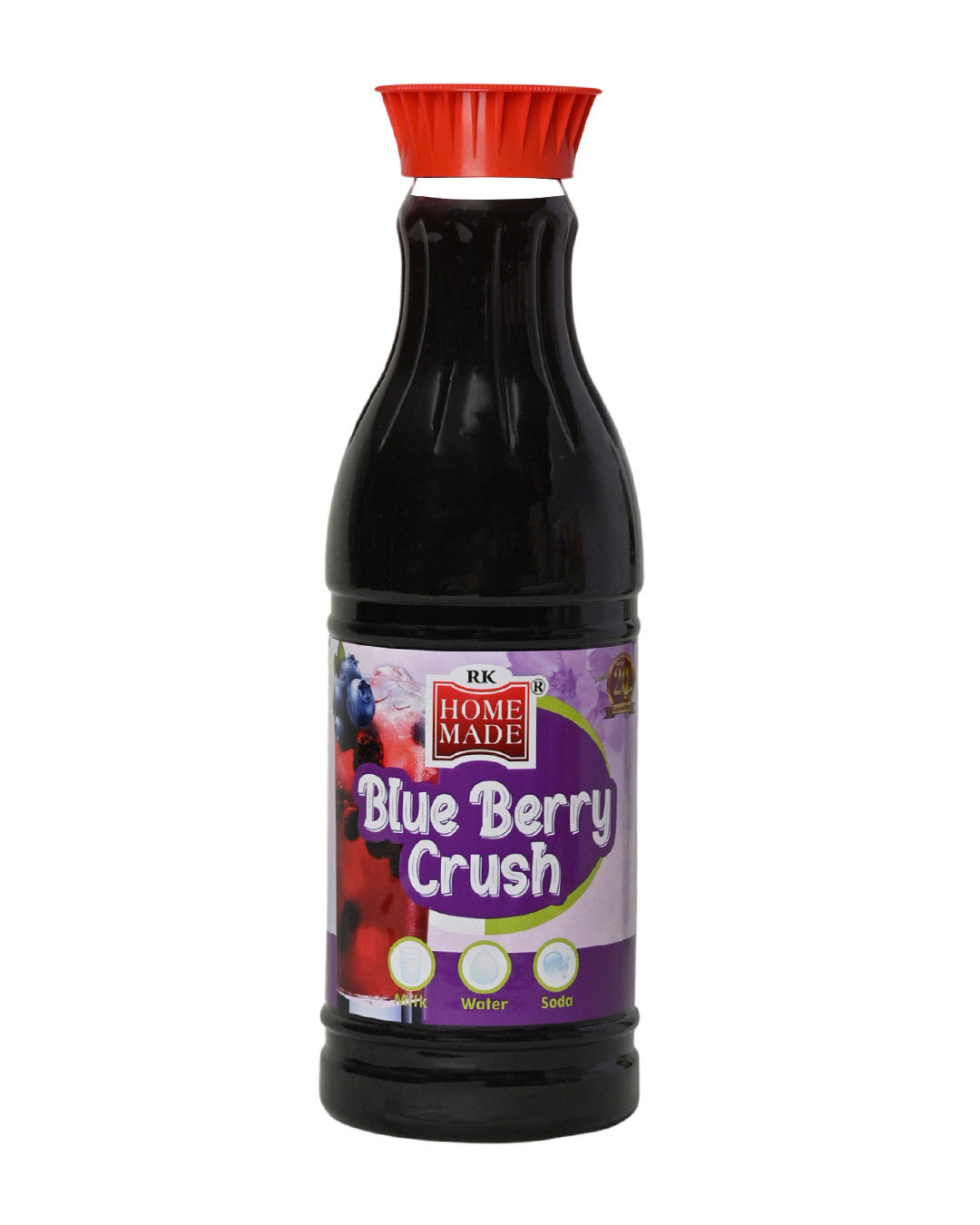 Blue Berry Crush Syrup - 1 Litre