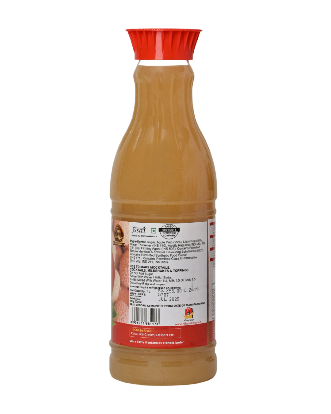 Litchi Crush - 1 Litre