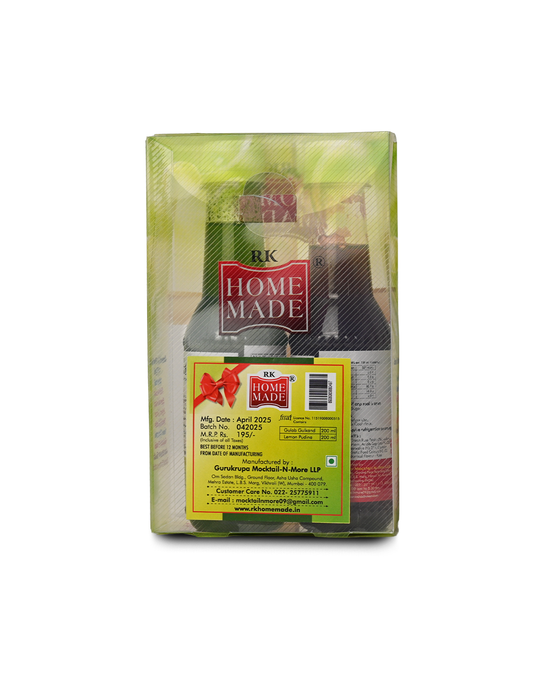 Flavour Duo Gift Pack – Gulab Gulkand & Lemon Pudina