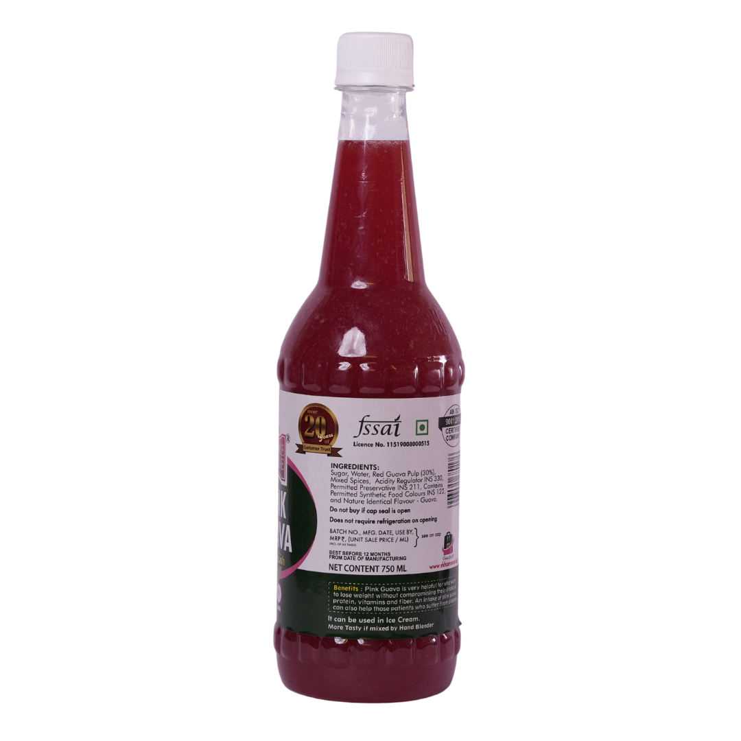 Pink Guava Syrup 750 ml