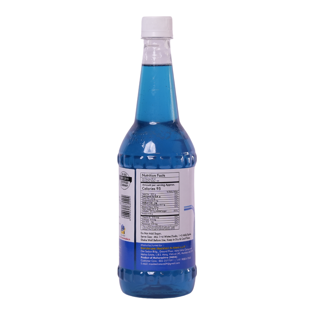 Blue Lagoon Syrup 750 ml