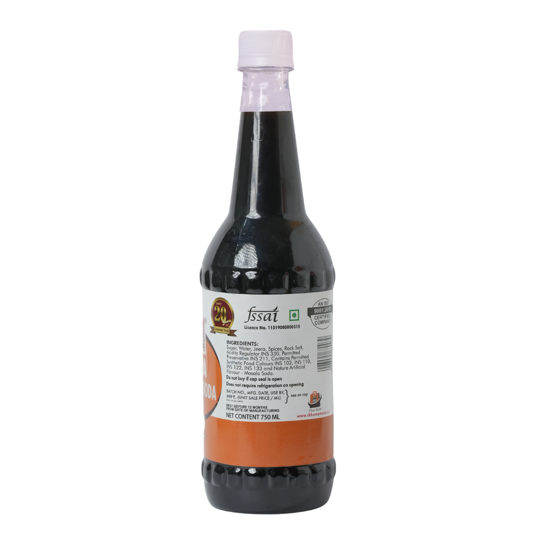 Jeera Masala Soda Syrup 750 ml