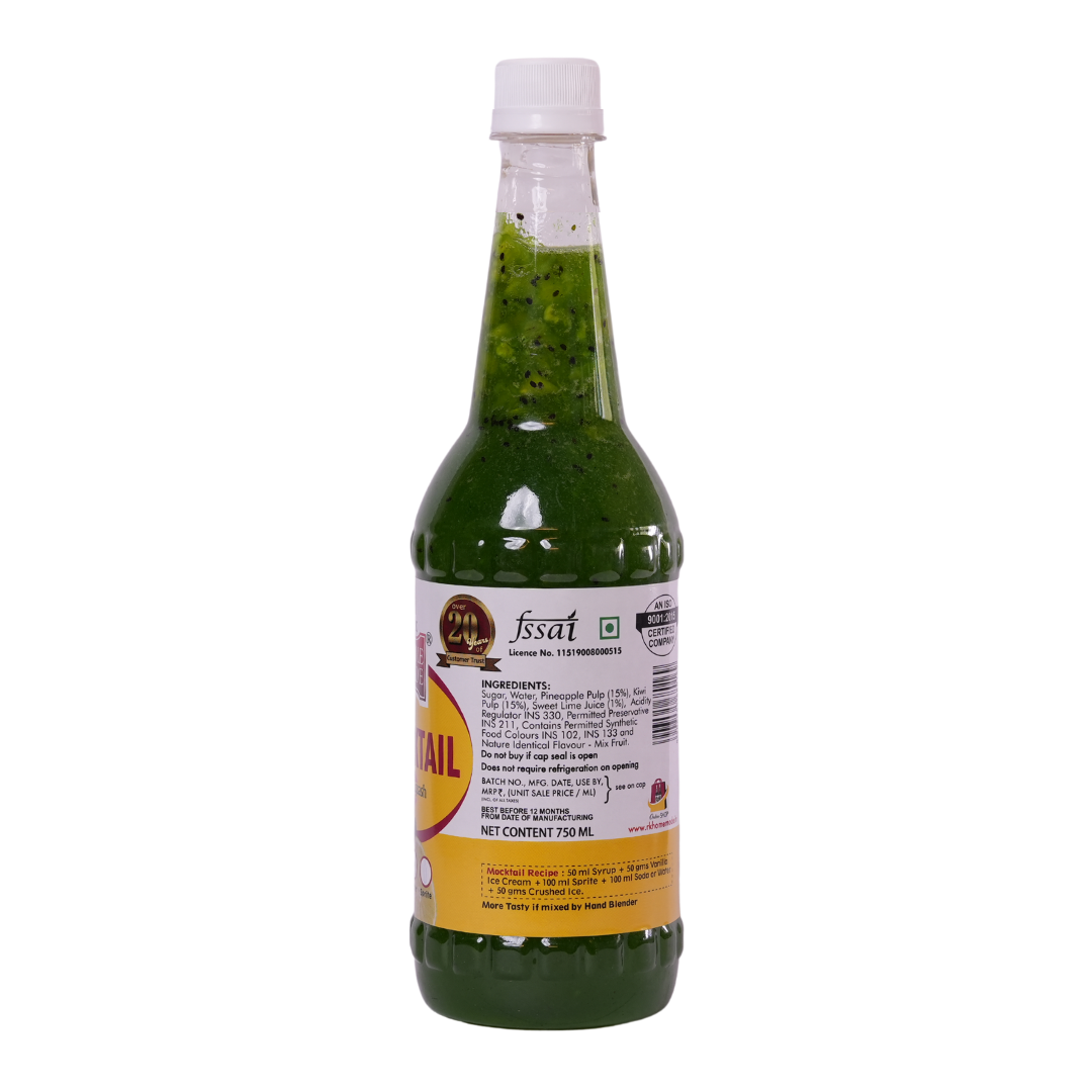 Mocktail Syrup 750 ml