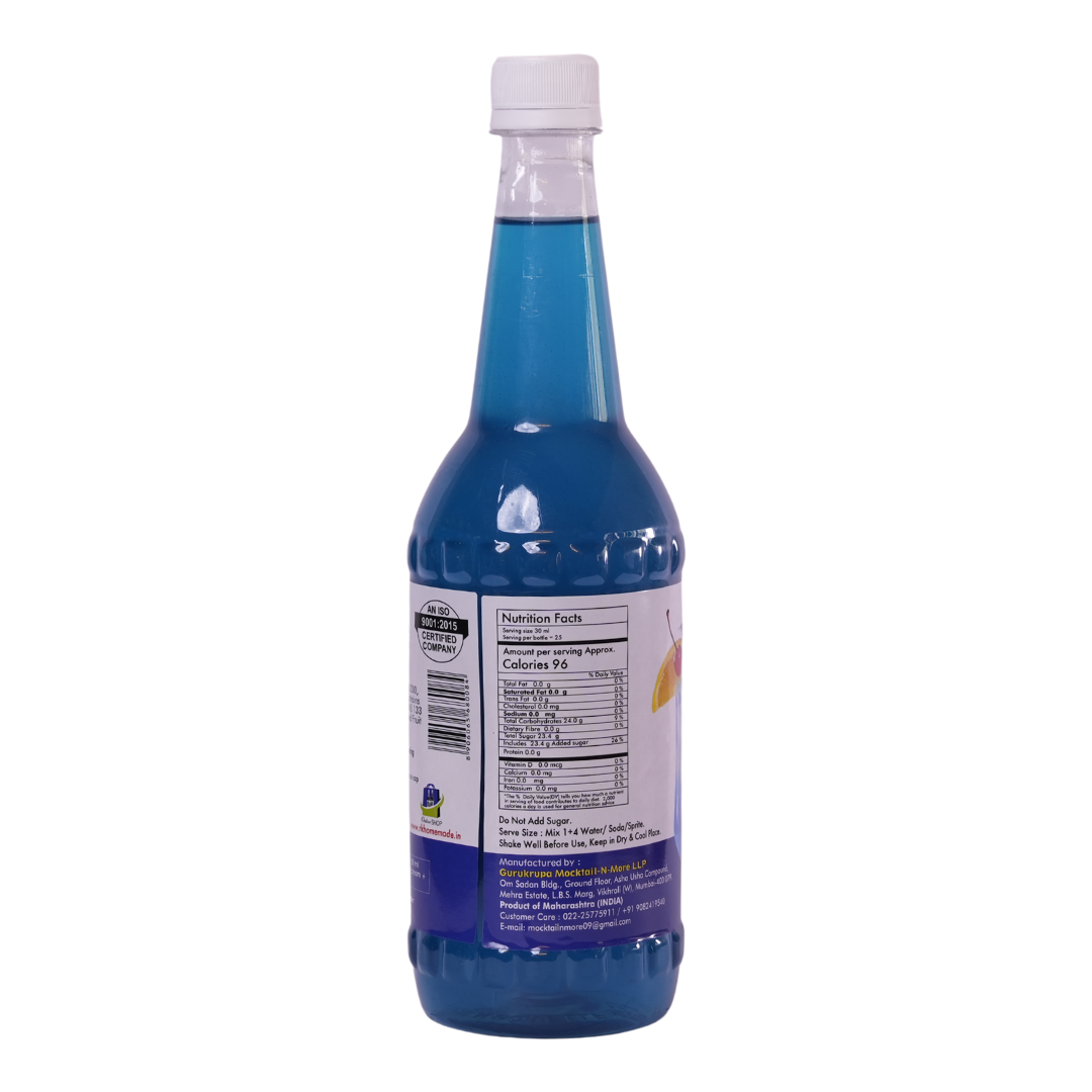 Blue Coraco Syrup 750 ml