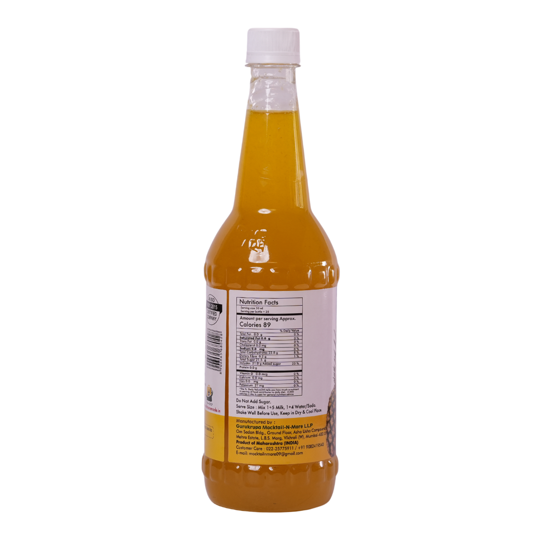 Pinacolada Syrup 750 ml