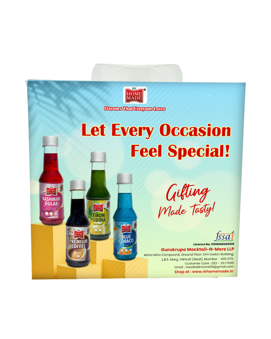 Celebration Syrup Gift Box – Pack of 4