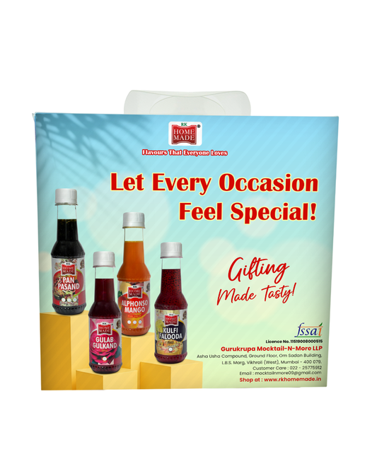 Celebration Syrup Gift Box – Pack of 4